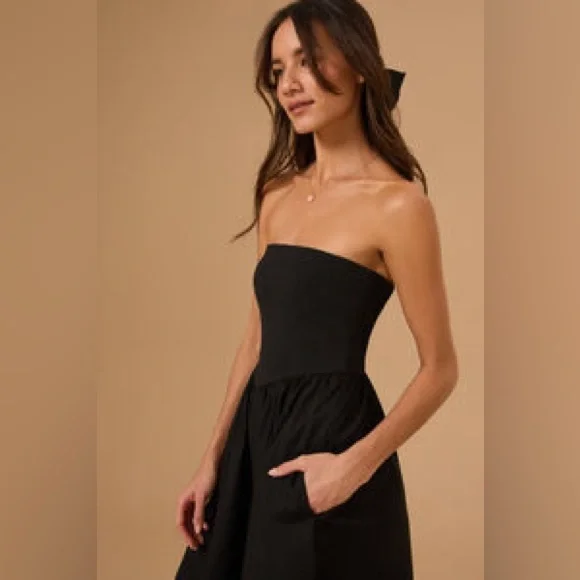 NWT Altar'd State Strapless Midi Dress